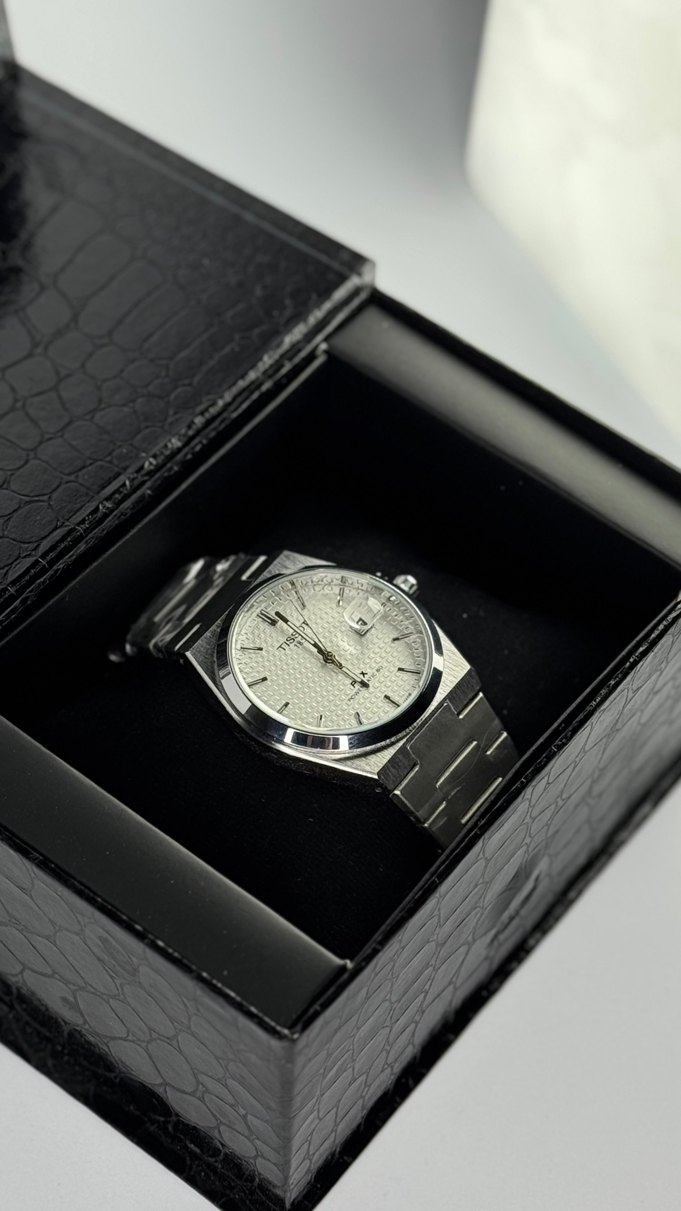 Tissot–VZ-05 PRX Silver Dial