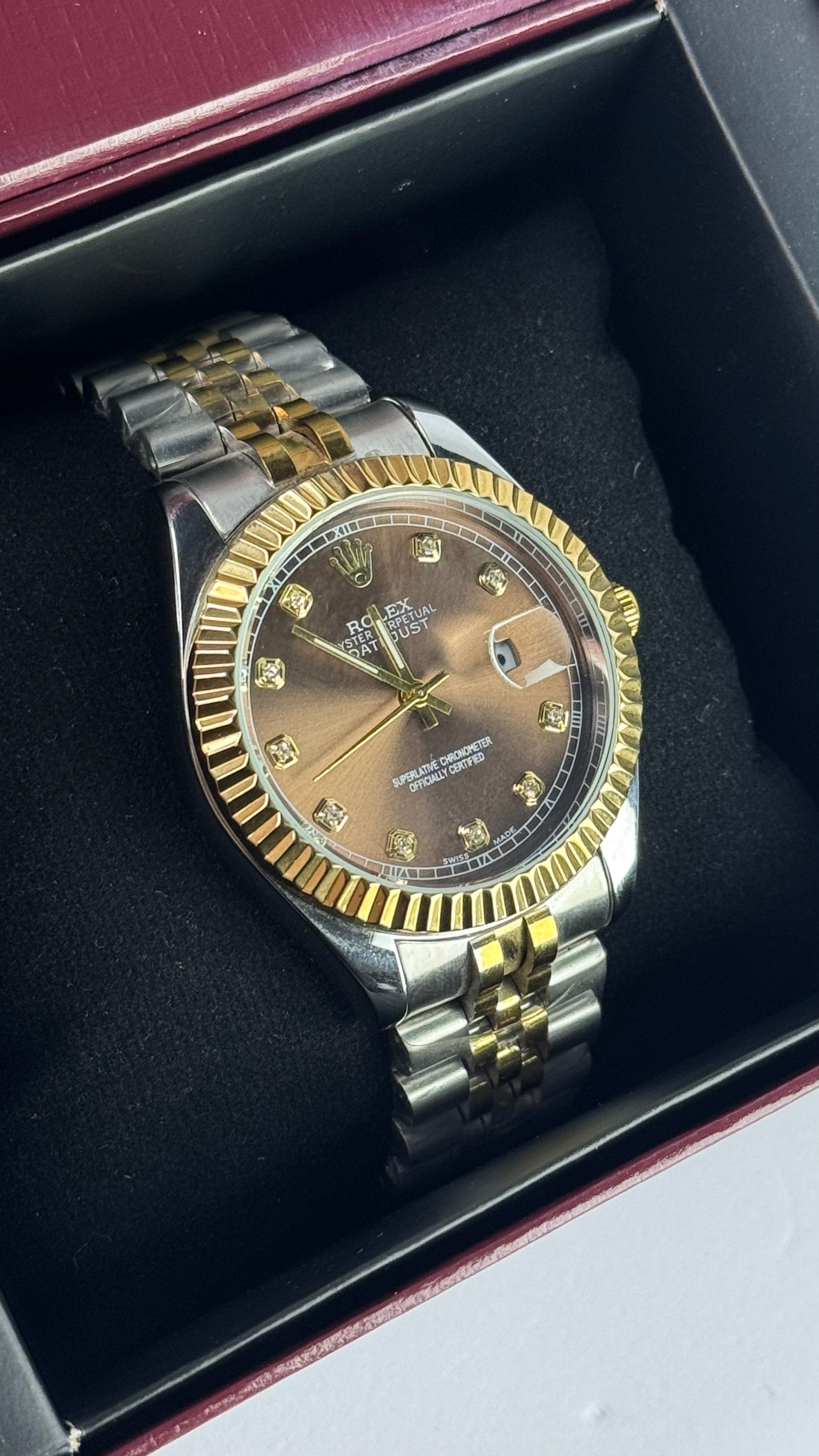 Rolex-VZ-12 – Brown Jubilee Edition