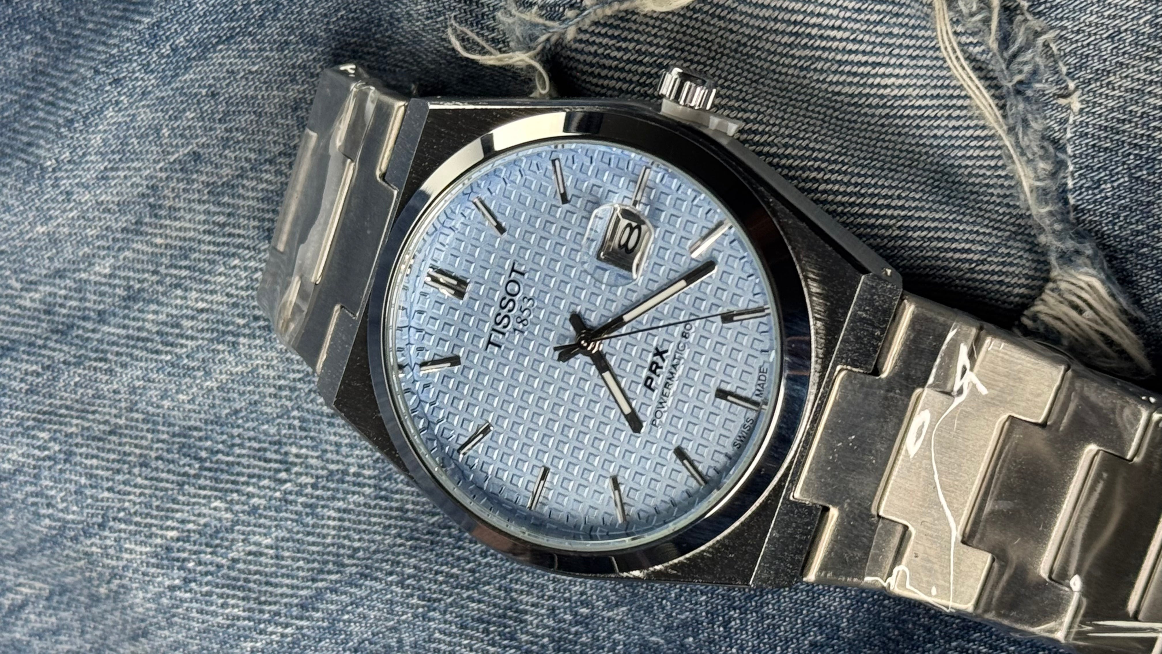 Tissot-VZ-14 PRX Blue Dial