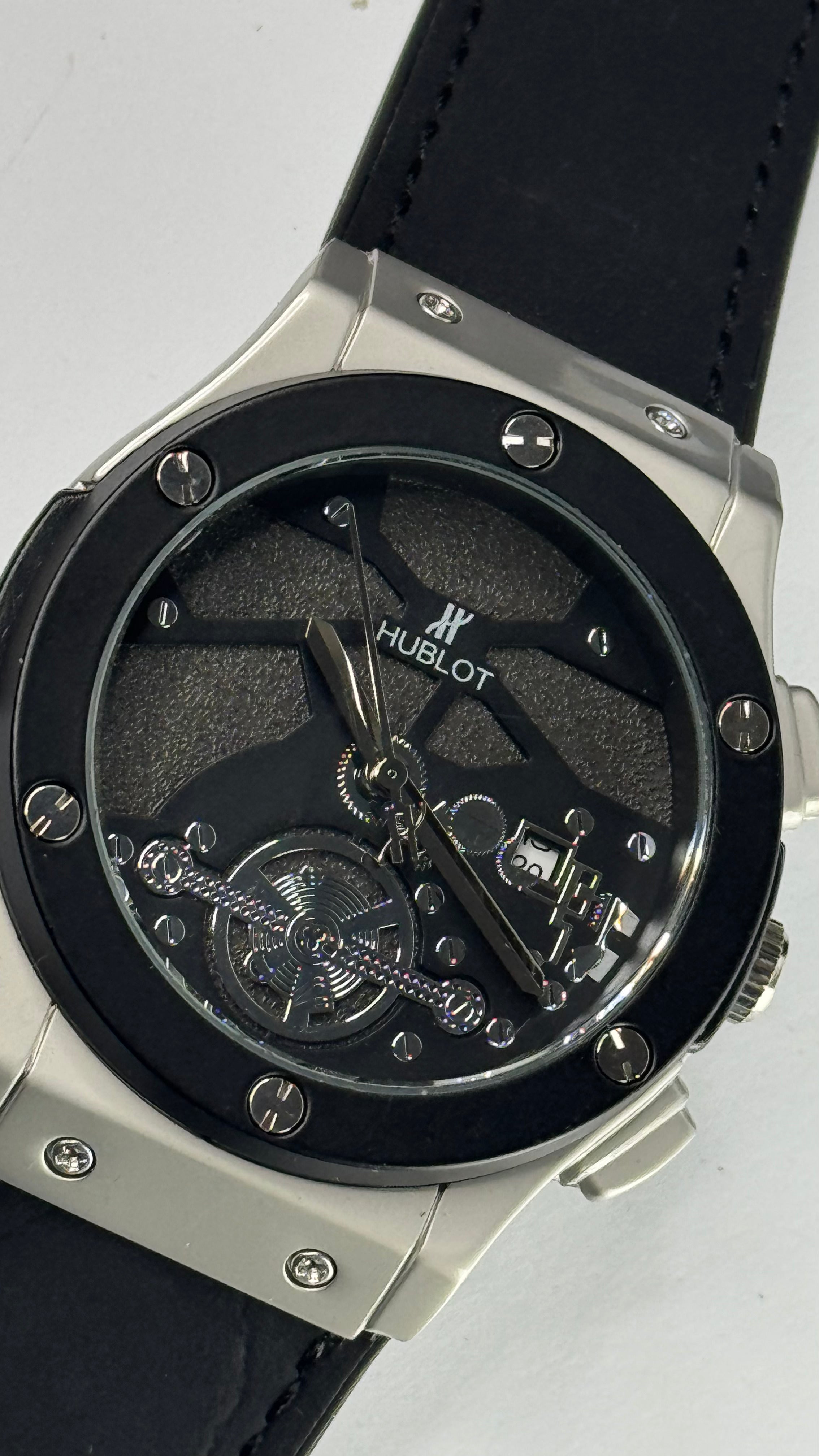 Hublot-VZ-24 Black Dial Skeleton